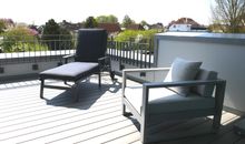 Apartmenthaus Hafenspitze Ap. 10 - "Borbyblick" - Blickrichtung Hafen und offene See