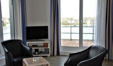 Apartmenthaus Hafenspitze  Ap. 40 "Backbord",, Blickrichtung  Binnenhafen Nord-West/Offenes Meer/Innenstadt