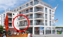 Apartment 12 - "Silbermöwe I" - Blickrichtung Yacht- und Binnenhafen/offenes Meer