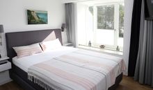 Apartment 5 - "am Yachthafen 5", Apartmenthaus Hafenspitze,  - Blickrichtung offenes Meer/Strandpromenade