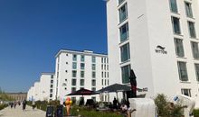 Apartment 5 - "am Yachthafen 5", Apartmenthaus Hafenspitze,  - Blickrichtung offenes Meer/Strandpromenade