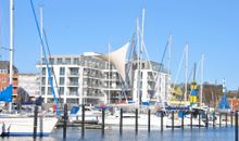 Apartmenthaus Hafenspitze  Ap. 16 "Seetaucher", Blickrichtung Strand/Offenes Meer