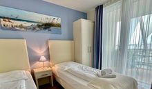 Apartmenthaus Hafenspitze  Ap. 22 "Lachende Möwe" mit Sauna, Blickrichtung offene See