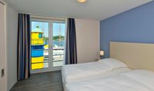 Apartmenthaus Hafenspitze  Ap. 21, Blickrichtung Binnenhafen Nord/Offenes Meer