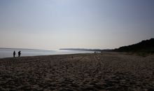 Strandspaziergang am Abend