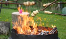 Lagerfeuerabende mit Stockbrot