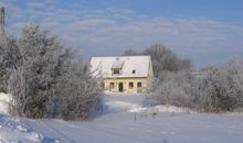 Ferienhof Hafflandsichten voll verschneit