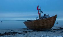 Fischerstrand von Binz zur blauen Stunde