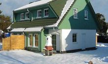 Ferienhaus im Schnee