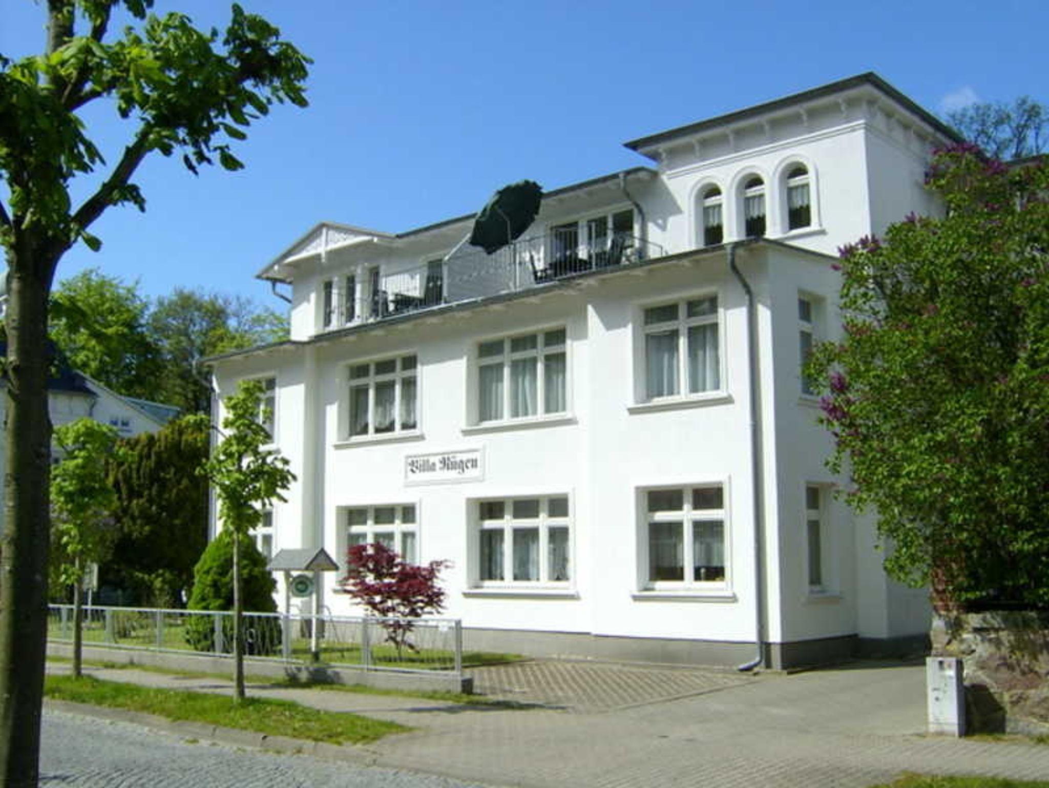 Villa Rügen Ansicht von der Putbuser Straße