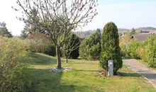 Großer Garten mit Blick über Usedom