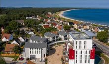 Gebäudeansicht Haus Seezeichen und Bodden-Markt