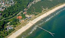 Strand und Seebrücke von Göhren