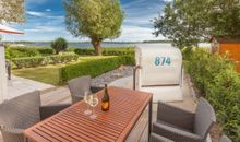 Terrasse mit Blick auf den Selliner See