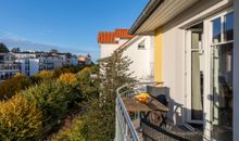 Balkon mit Blick auf die Wilhelmstraße