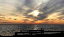 Sonnenuntergang am Strand