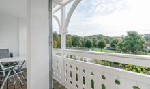 Balkon mit Sitzecke und Ausblick