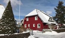 Ferienhaus im Winter