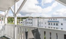 Balkon mit Blick zum Innenhof