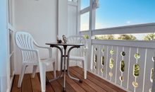 Balkon mit Ausblick Richtung Selliner See