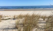 Ferienwohnung Mine, Strand vor der Tür