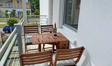 Balkon mit Bestuhlung