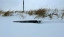 Am Strand direkt vorm Hotel