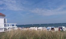 Blick auf den Strand im Ostseebad Kühlungsborn