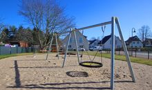 Spielplatz am Eingang der Reethaus-Anlage