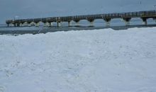 Steg der Seebrücke Seebad Ahlbeck