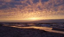 Sonnenuntergang am Strand