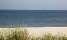 Baaber Strand mit Schneedecke