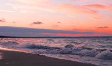 Sonnenuntergang am Strand