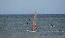 Surfer auf der Ostsee