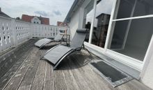 Terrasse am Schlafzimmer