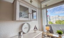 Balkon vom Schlafzimmer aus