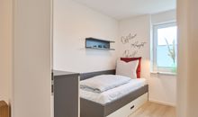 Schlafzimmer 3 das Bett ist im unteren Berich zusätzlich Bett ausziehbar