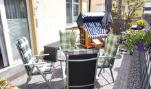 Ferienhaus Schmittchen - Terrasse -