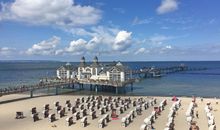 Hauptstrand Sellin mit der Seebrücke