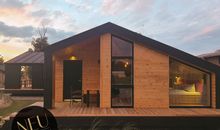 WerderChalet WOLKE 7 Ferienhaus direkt an Ostsee - Strand 150m - Tiny House am Meer mit E-Kamin, 2 Personen, ab Herbst 2024 mit Sauna