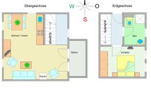 Frontansicht: die Wohnung befindet sich im EG rechts