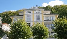 Blick auf die Villa Rosa