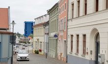 Schlafzimmer mit Doppelbett