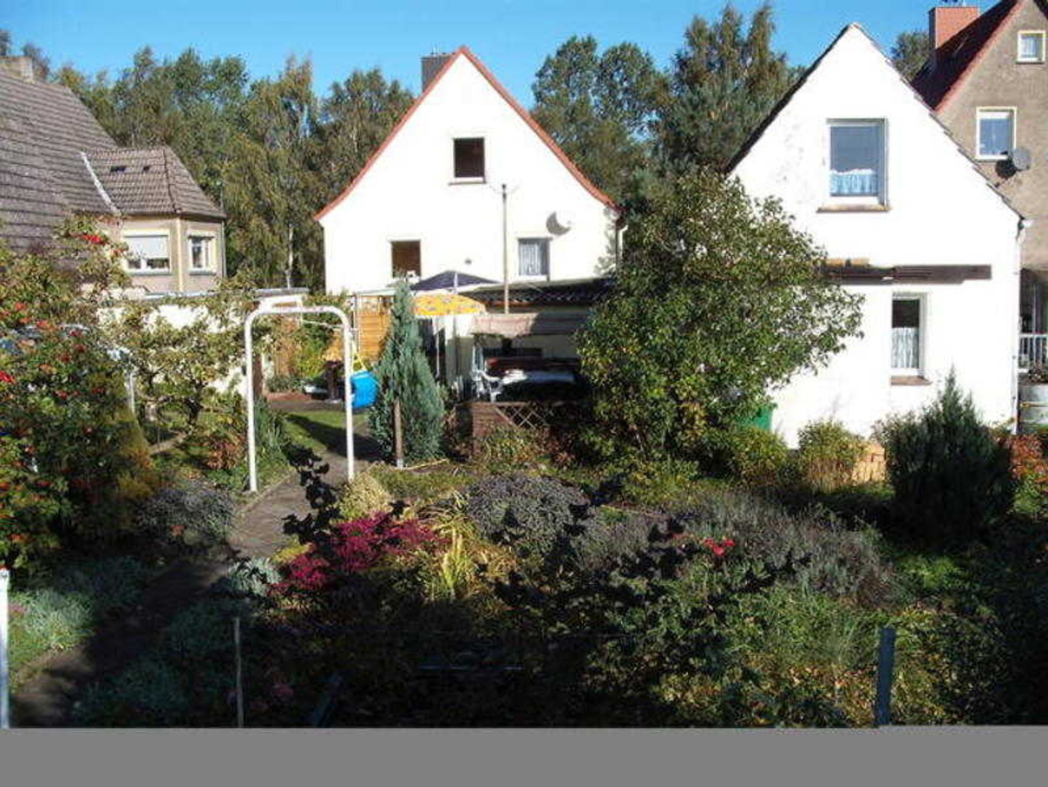 Wandbild auf großer Terrasse