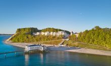 Seebrücke und die Hochuferpromenade