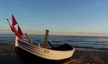 Boot am Strand