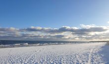 Zinnowitzer Strand im Winter 2021