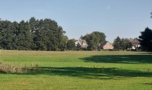 Blick von Süden zur Wohnanlage