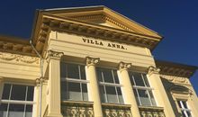 Villa Anna mit neuer Fassadenfarbe