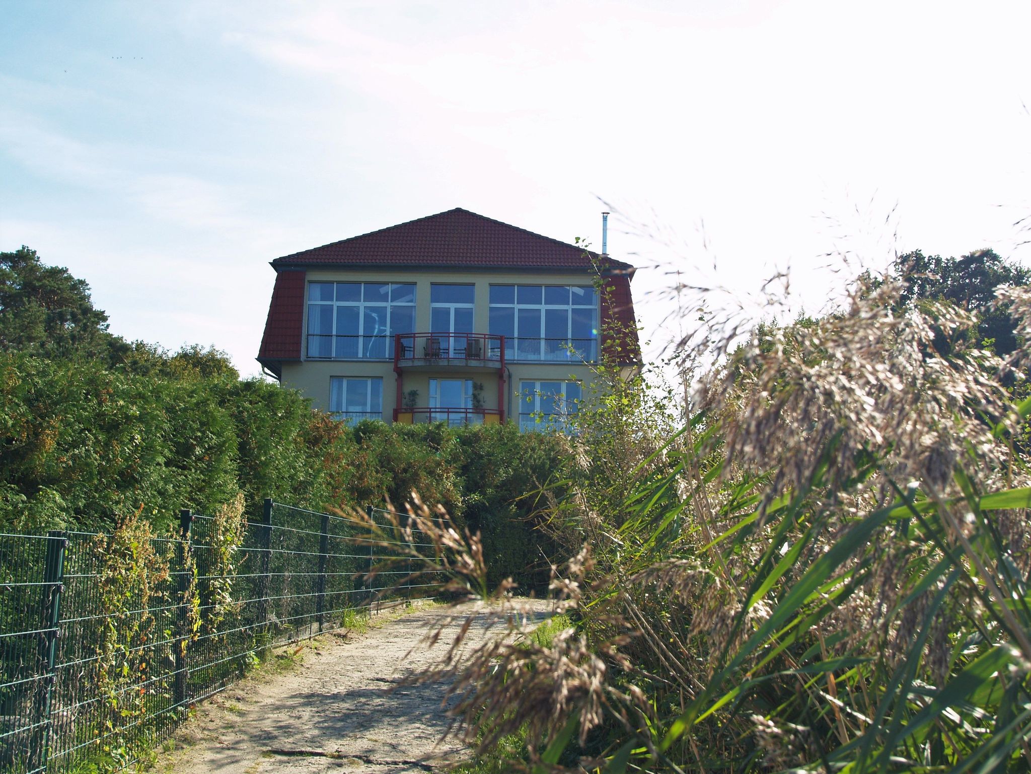 Haus mit Waldblick